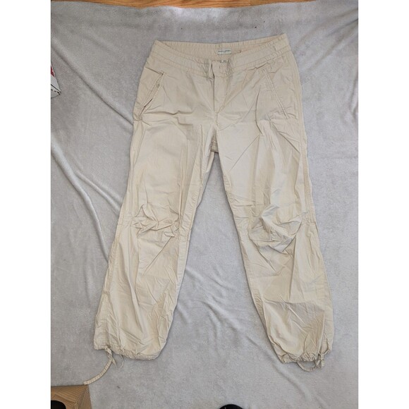 Banana Republic Women's Pants Jogger Tan Size 14 RN 54023 - Picture 1 of 4
